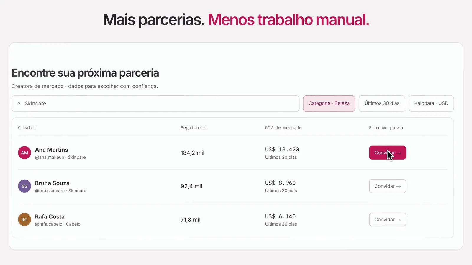 Encuentra creadores que ya venden tu categoría en TikTok Shop
